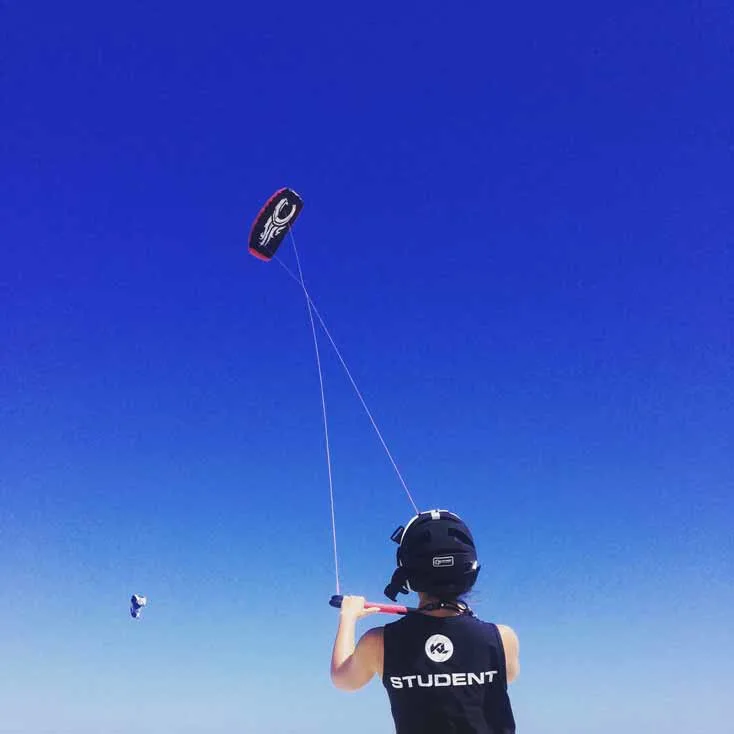 kitesurfing