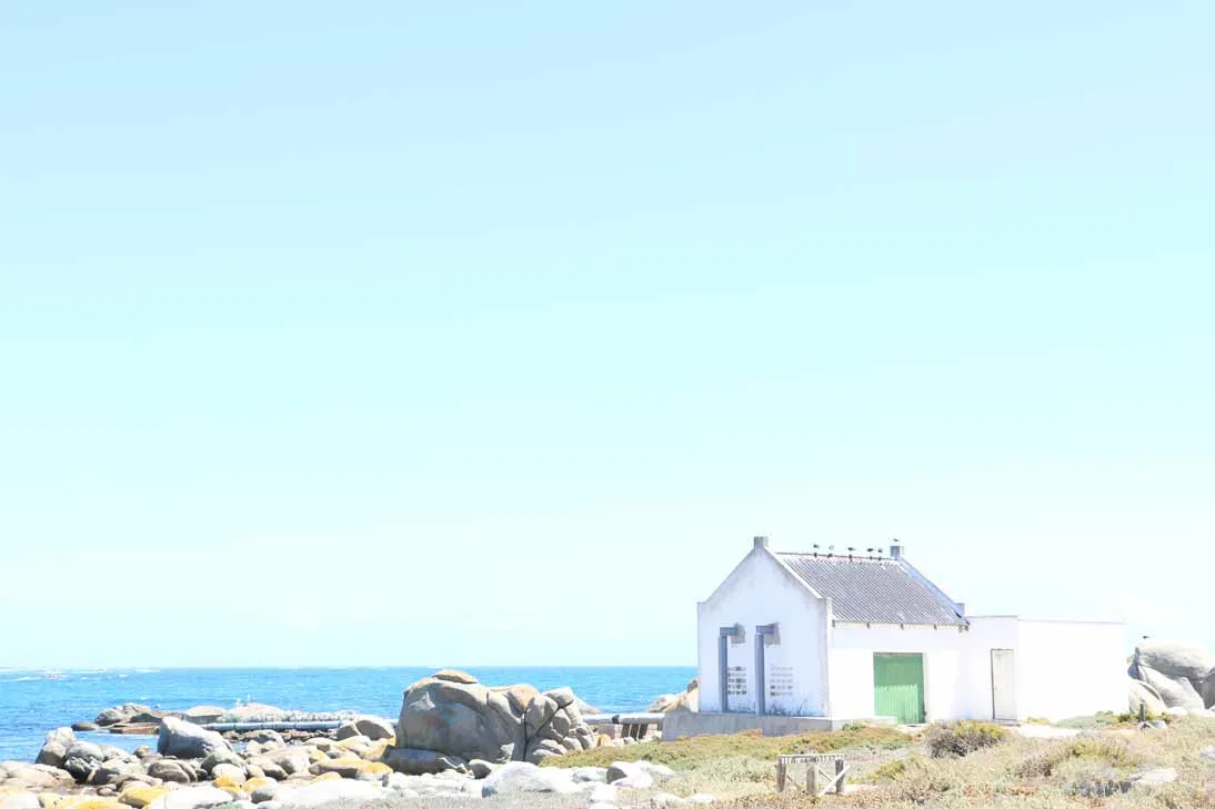 The beautiful town of Jacobsbaai. 