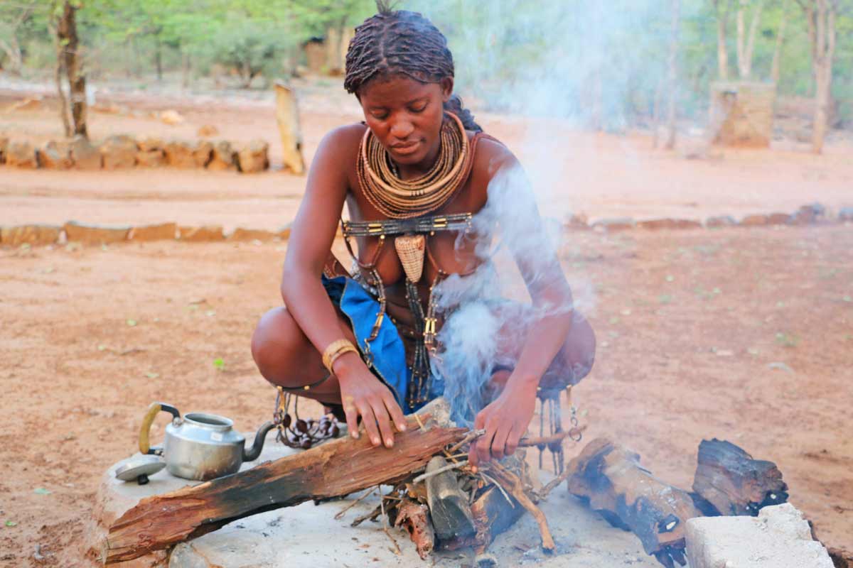 Himba woman