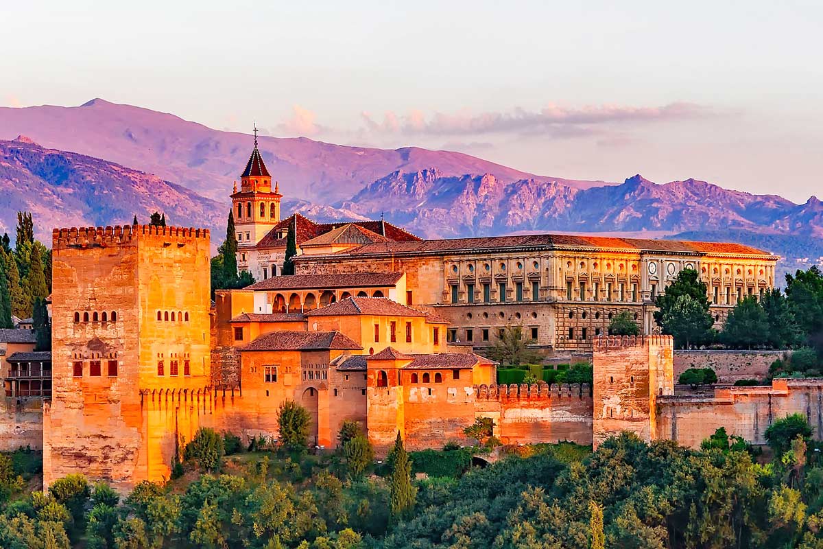 The Alhambra Palace, Granada, Spain