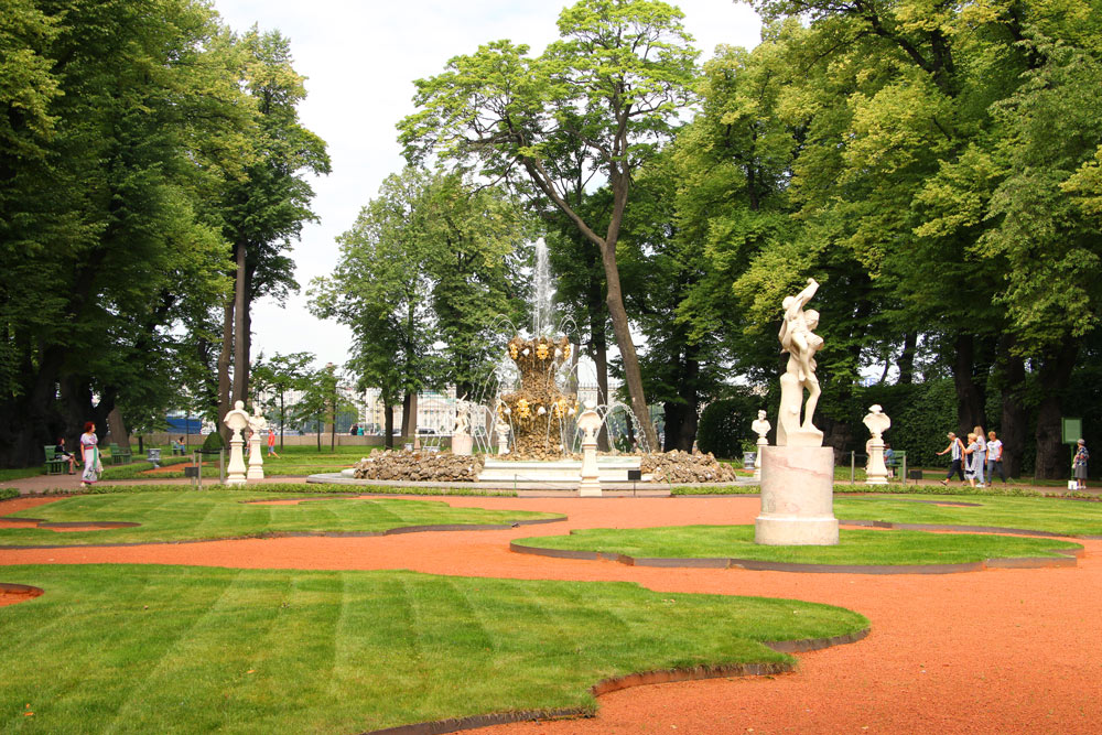The Summer Garden in St.Petersburg
