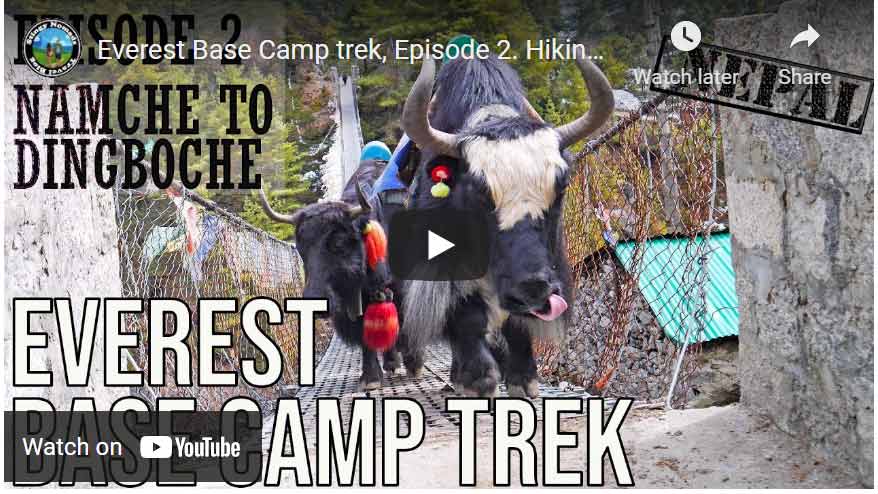 YouTube thumbnail EBC trek video