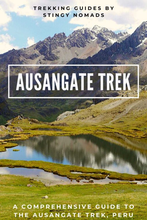 Ausangate trek Peru pin