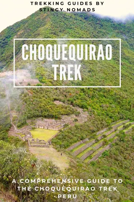 Choquequirao trek pin