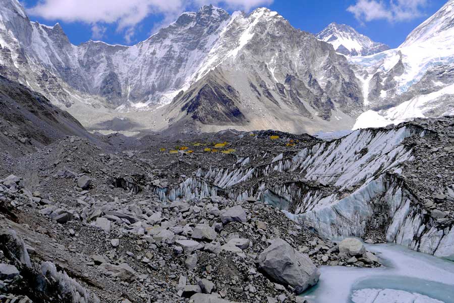 Everest base camp Nepal