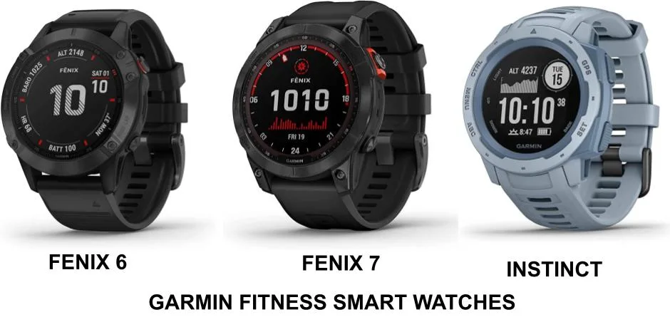GARMIN HIKING WATCHES