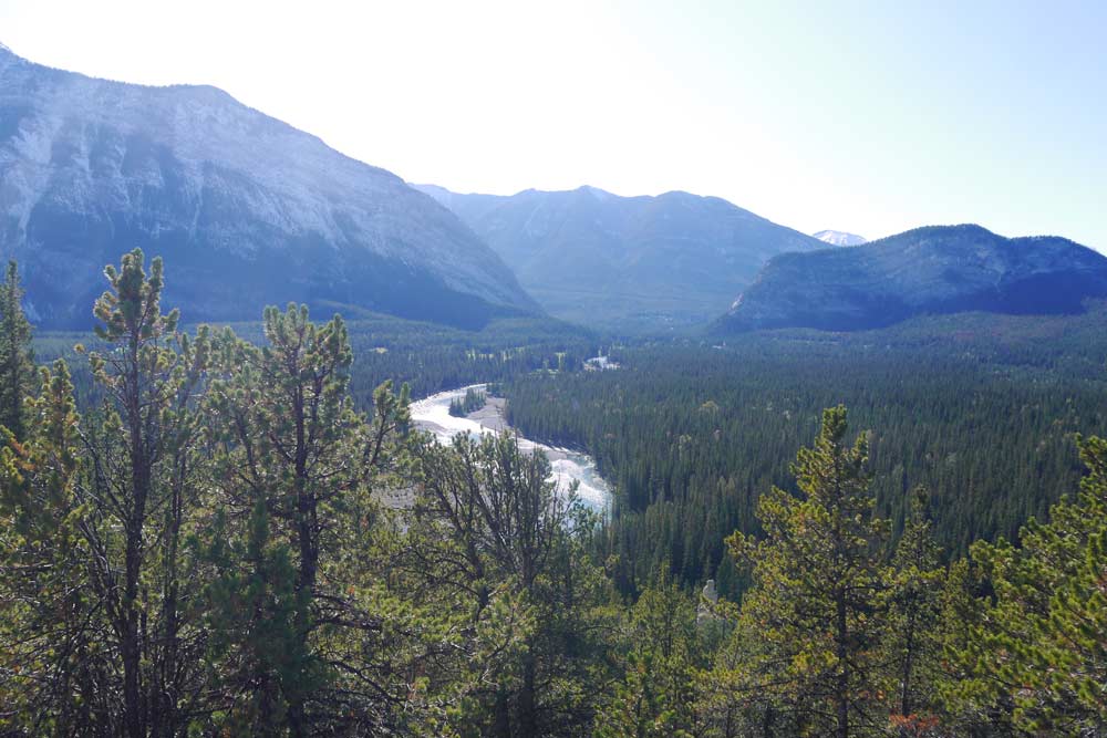 Tunnel Mountain views Banff National Park