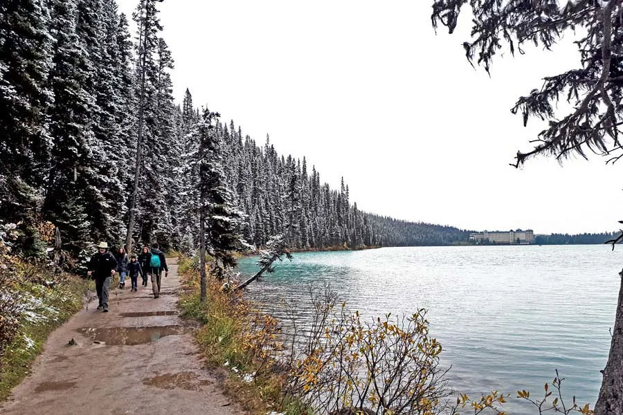 lake louise lake shore