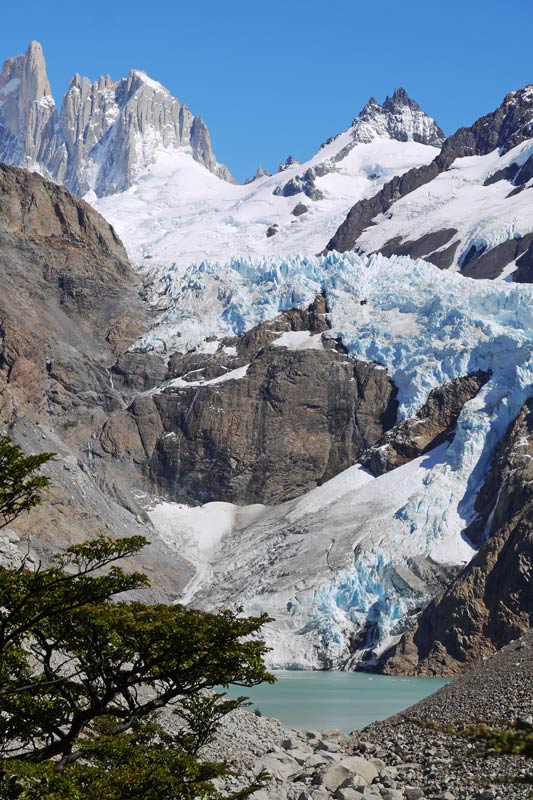 Piedras Blancas Glacier Viewpoint