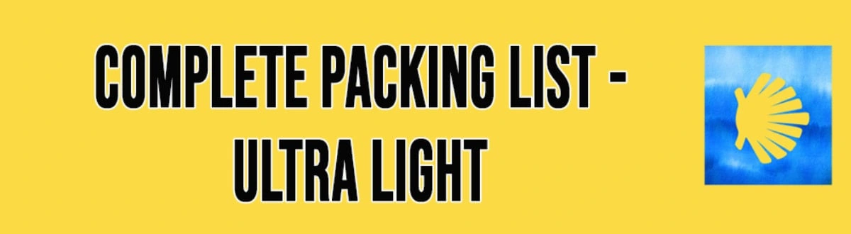 packing list