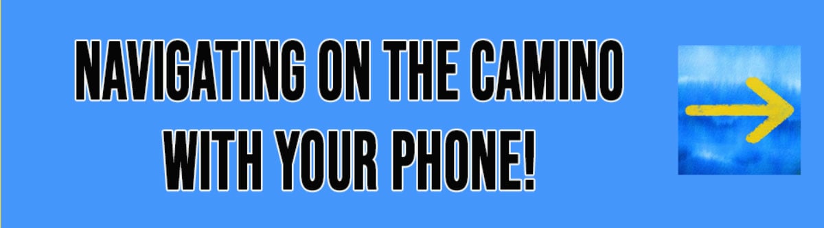 phone navigation on the camino