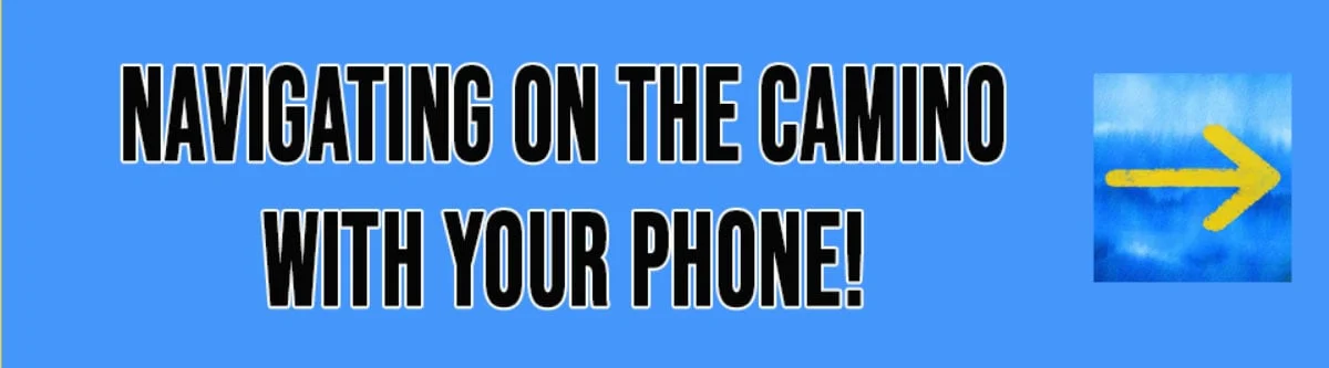 phone navigation on the camino