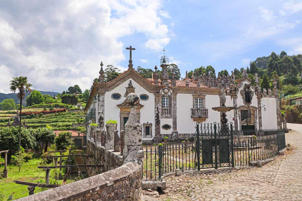 A beautiful small Portuguese church near Caminha