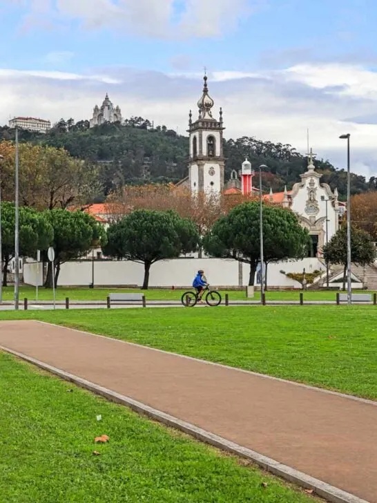 Sanctuary of our Lady of the Agony in Viana do Castelo, Portugal