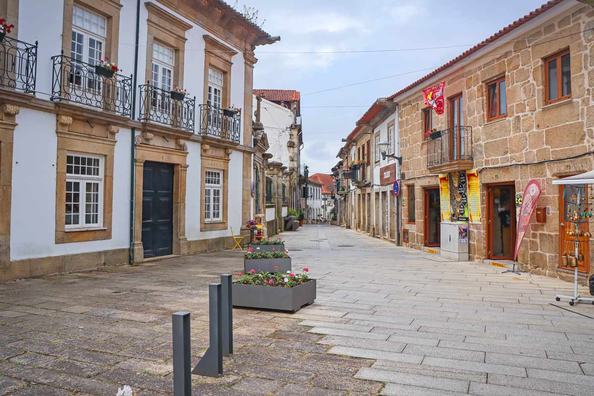 A street in the historical center of Vila Nova de Cerveira