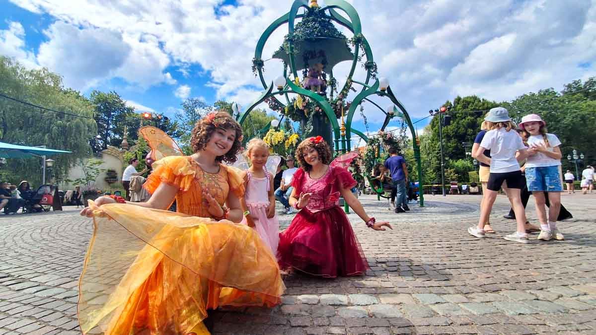 Fairies in Efteling park