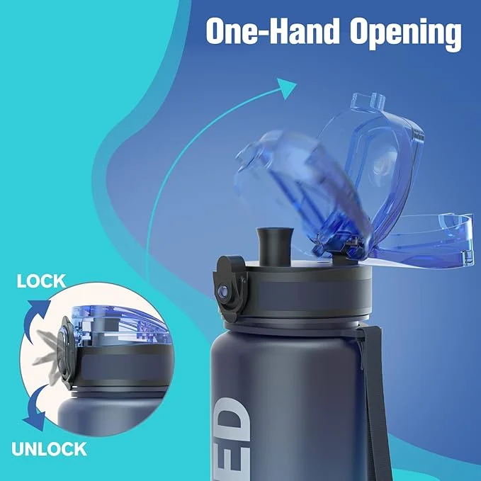 Water Bottle 32oz, Durable and Leakproof