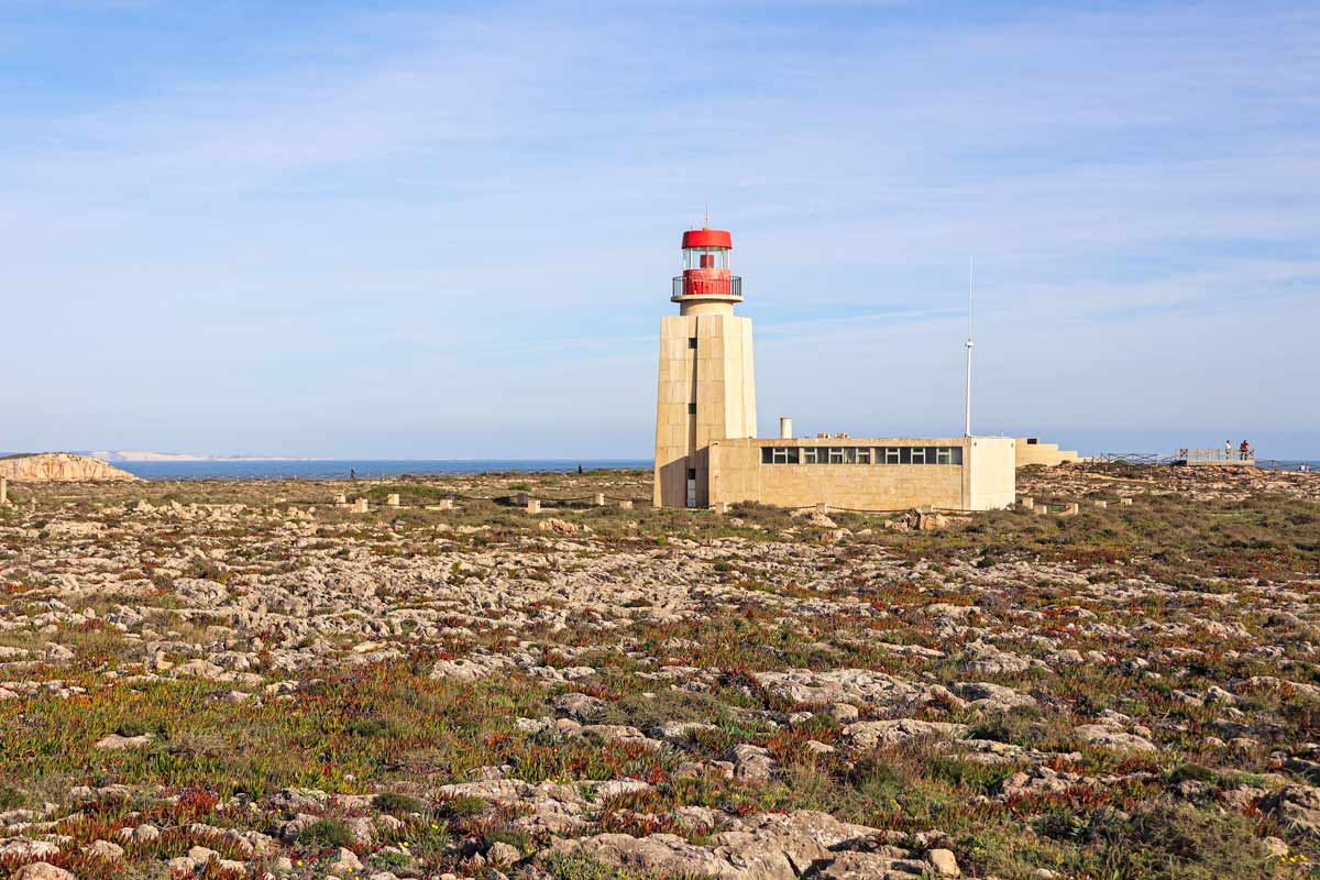 A small lighthouse near Sagres, Algarve