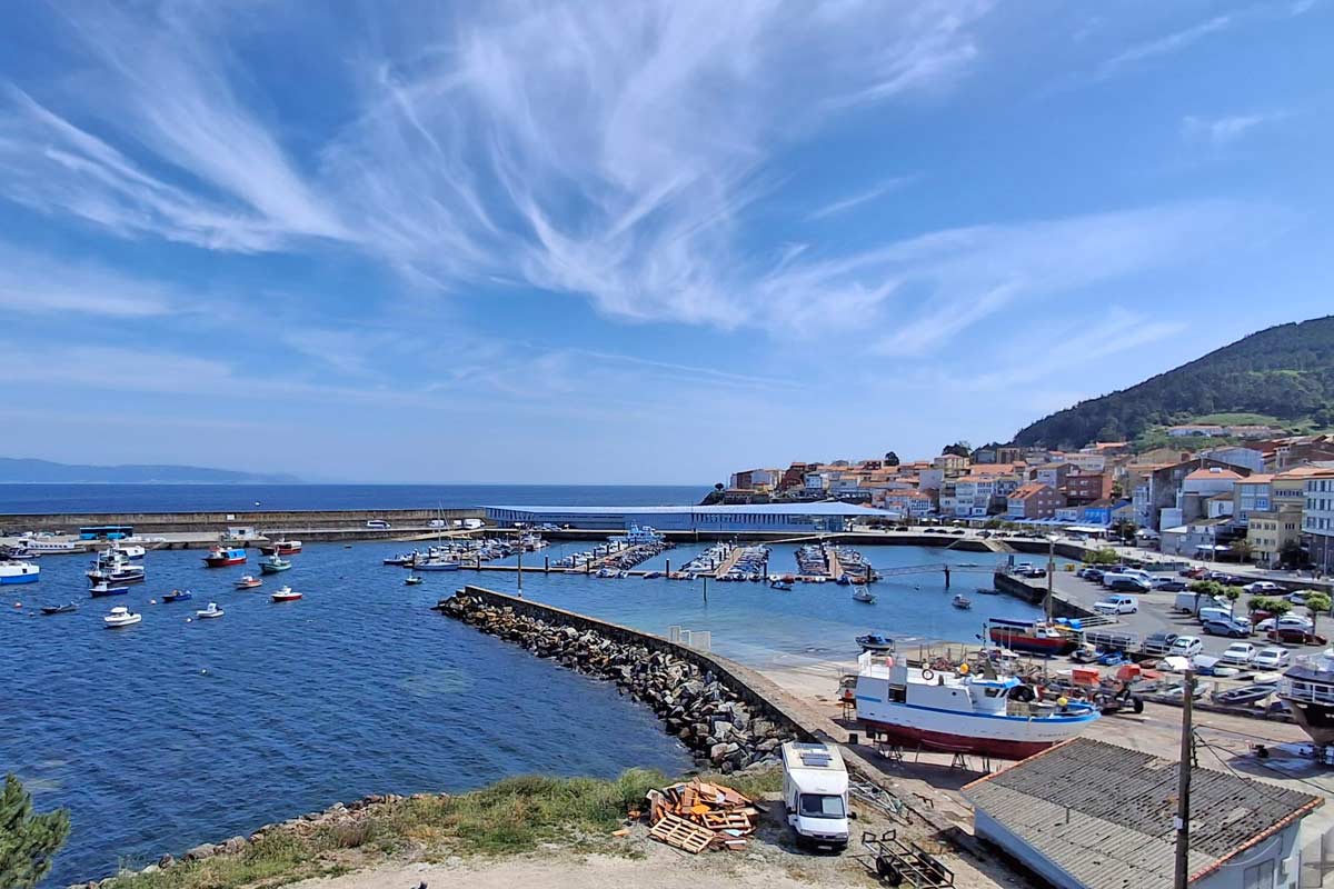 fishing harbor filled with boats