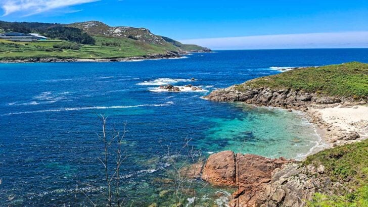 The coastal scenery near Muxia, Galicia