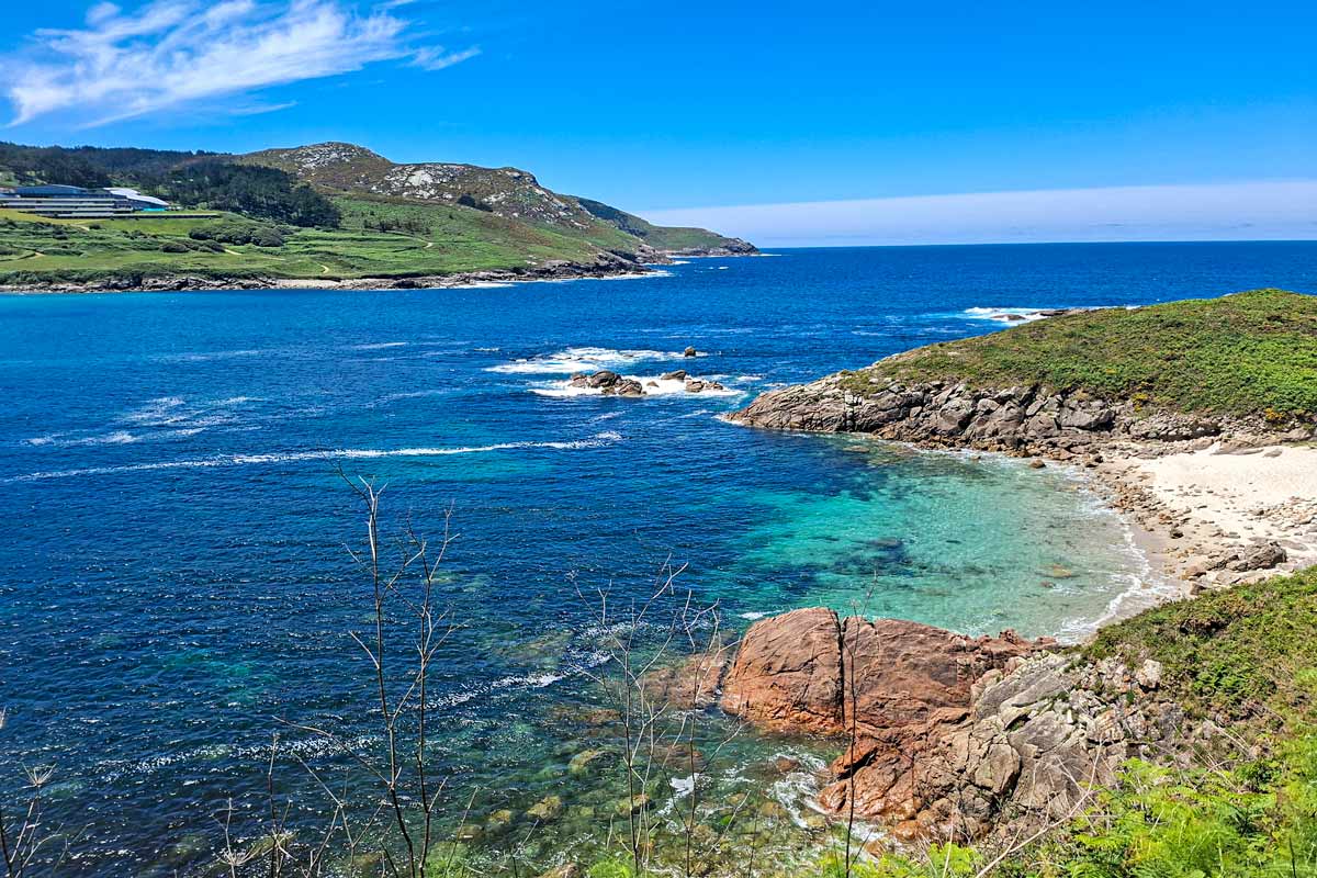 The coastal scenery near Muxia, Galicia