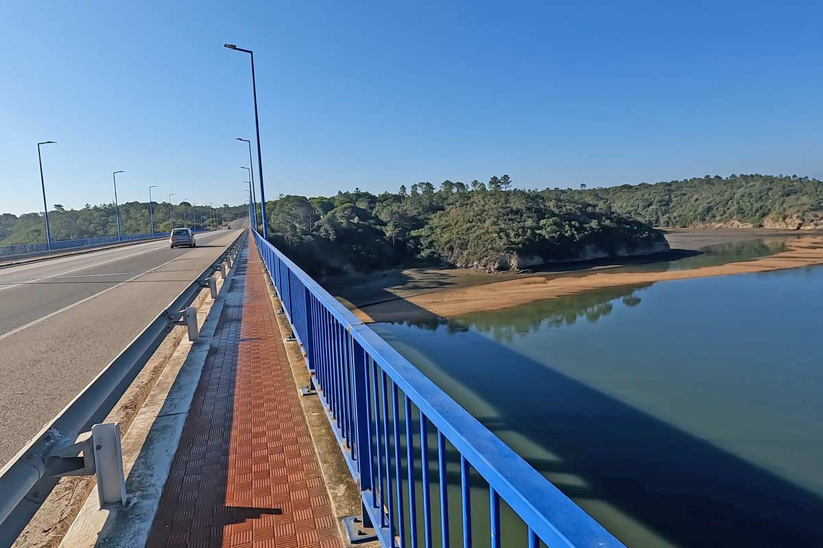 large bridge for cars crossing a river