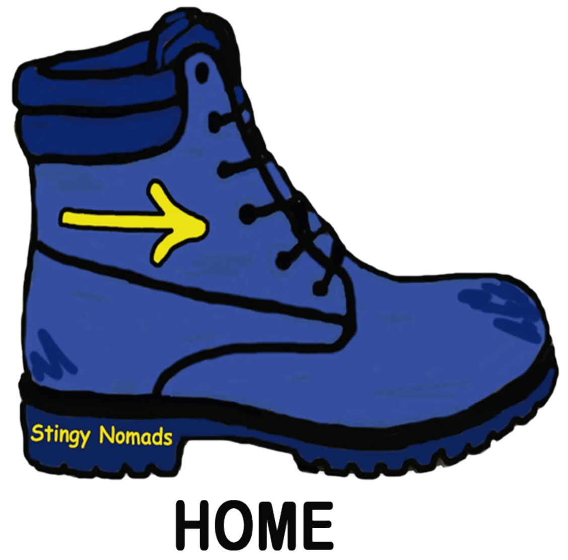 Stingy Nomads Camino shoe logo